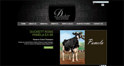 Desktop Screenshot of duckettholsteins.com